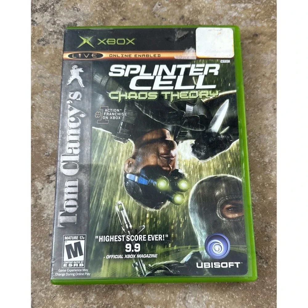 Splinter Cell: Chaos Theory for Microsoft Xbox Complete. Manual Included.